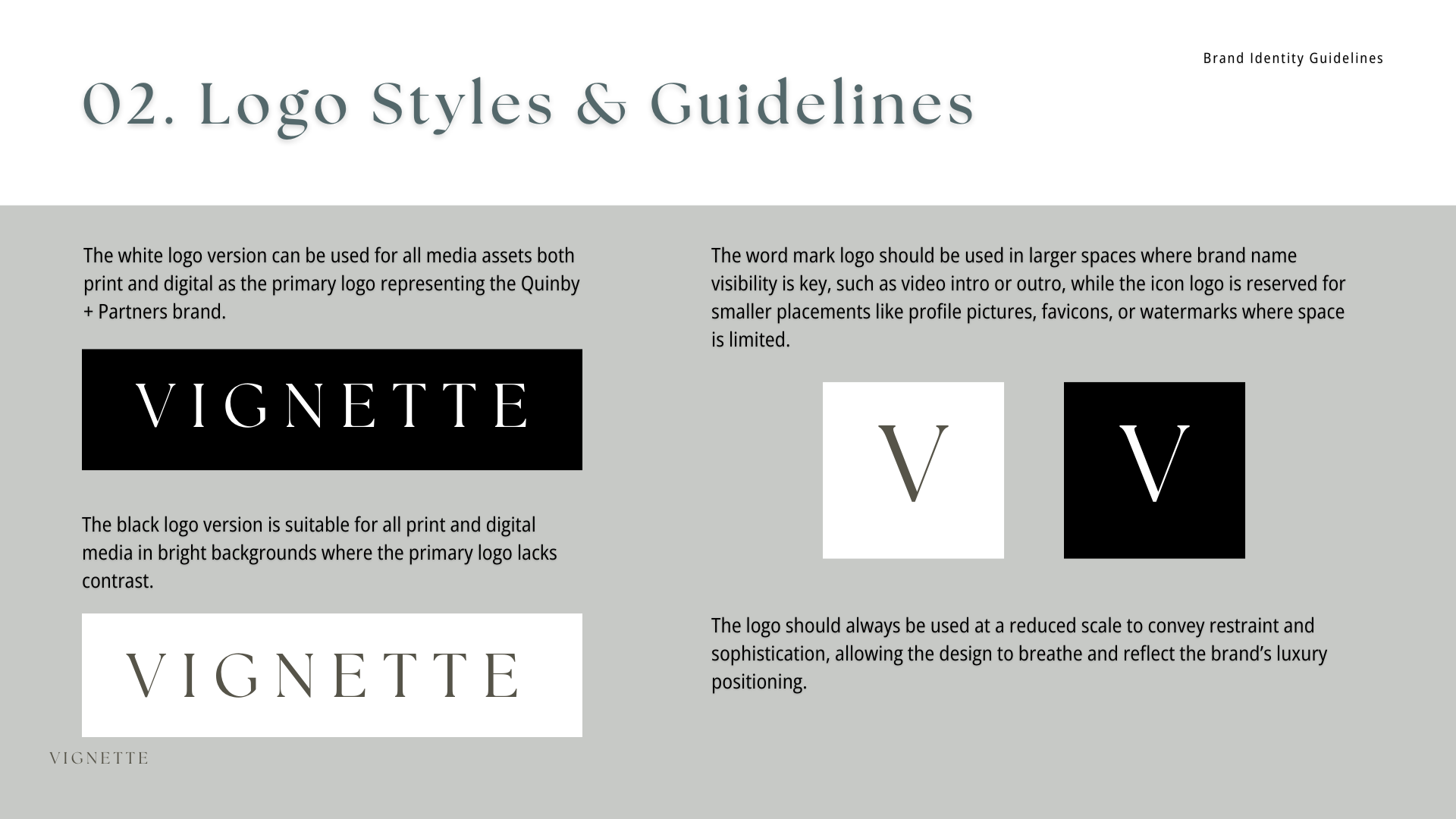 Logo wordmark with grid